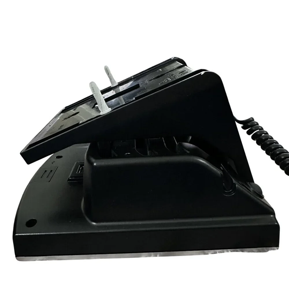 Polycom VVX 601 Office Phone Touchscreen Media with Wall Plate Corded Telephone